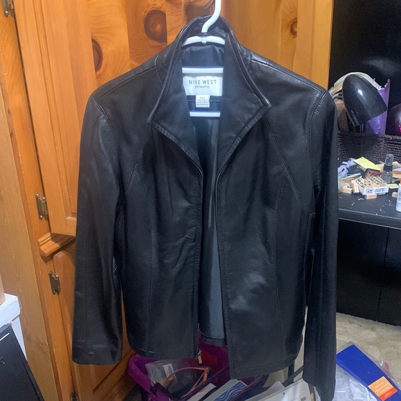 Nine West Leather Jacket